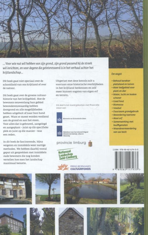 Oogst van het krijtlandschap / Oogst van de landschappen achterkant