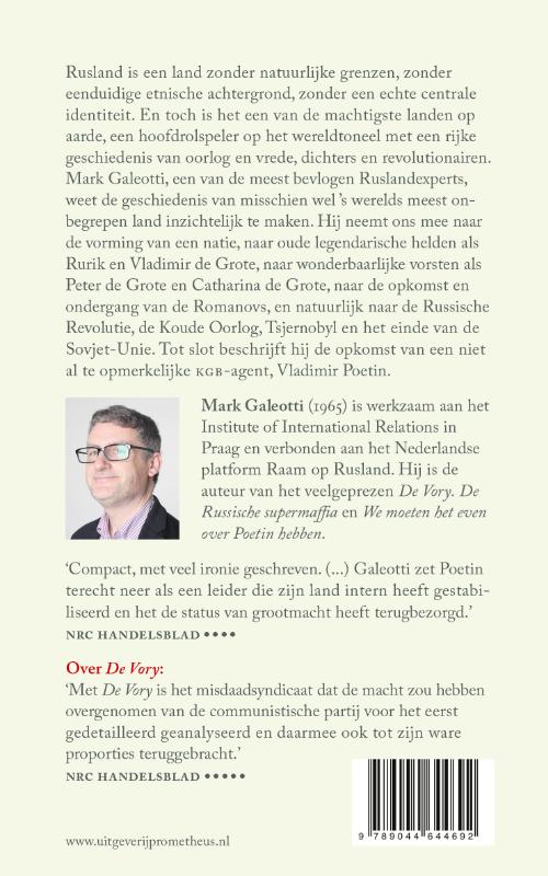 Een kleine geschiedenis van Rusland achterkant