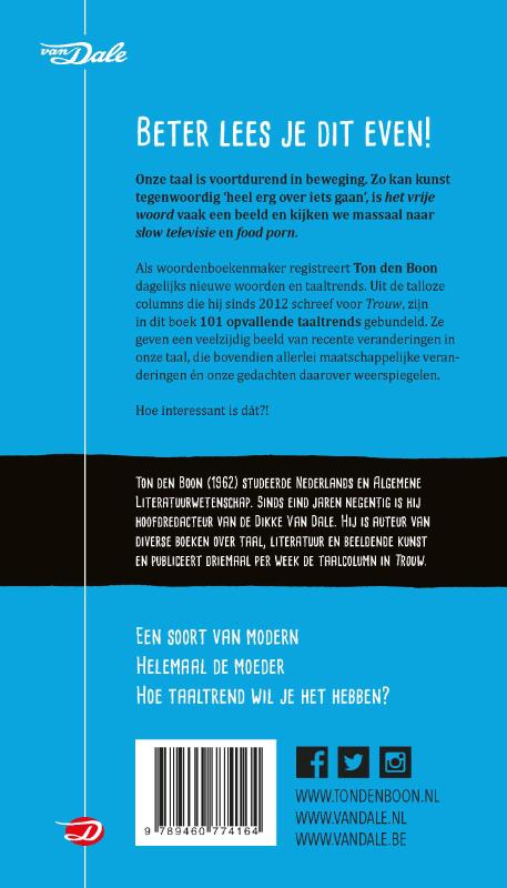 Dat gaat ‘m niet worden achterkant