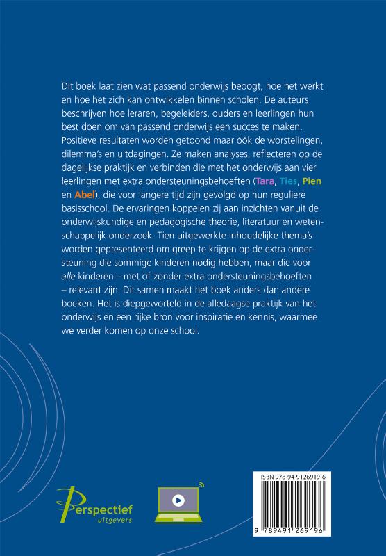 Passend onderwijs in de praktijk achterkant