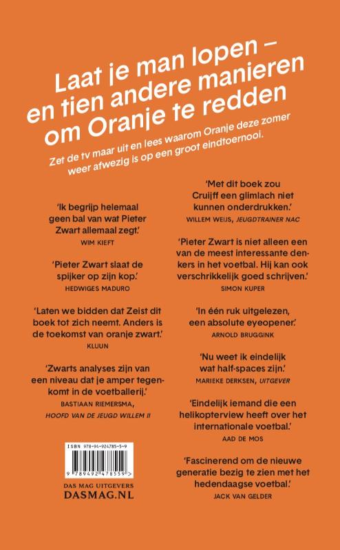 De val van Oranje achterkant