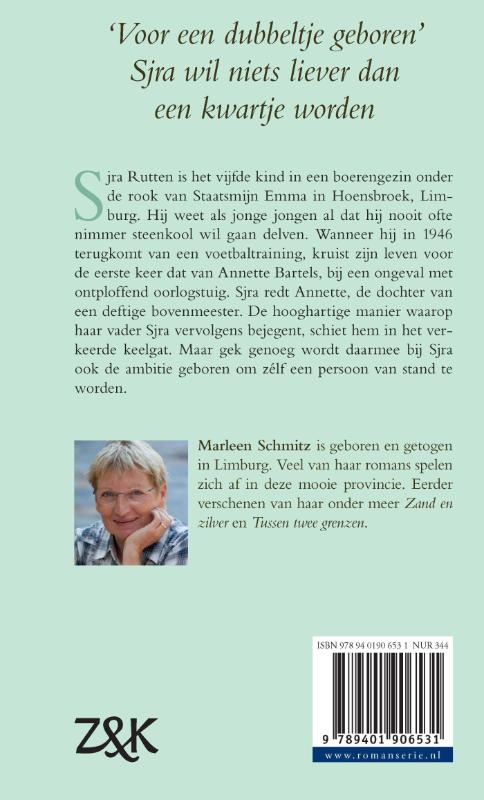 Zwarte ogen, groene ogen achterkant