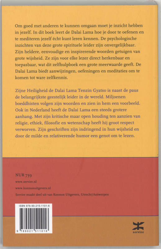 Zijn Wie Je Werkelijk Bent achterkant