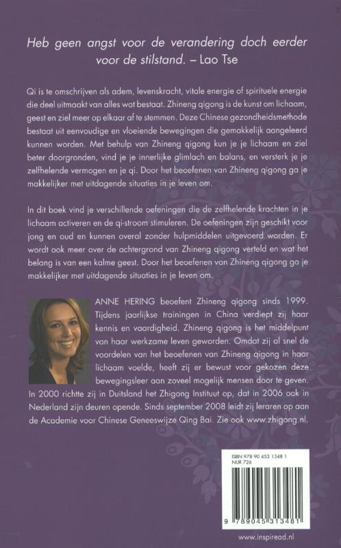 Zhineng Qigong achterkant