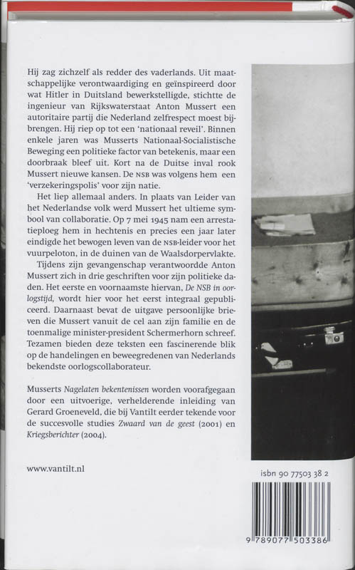 Nagelaten bekentenissen achterkant