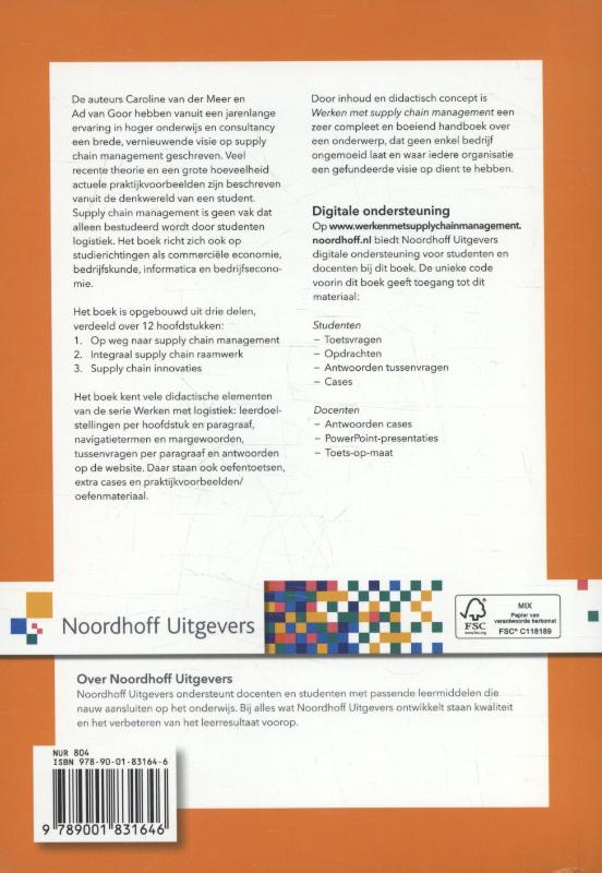 Werken met supply chain management achterkant