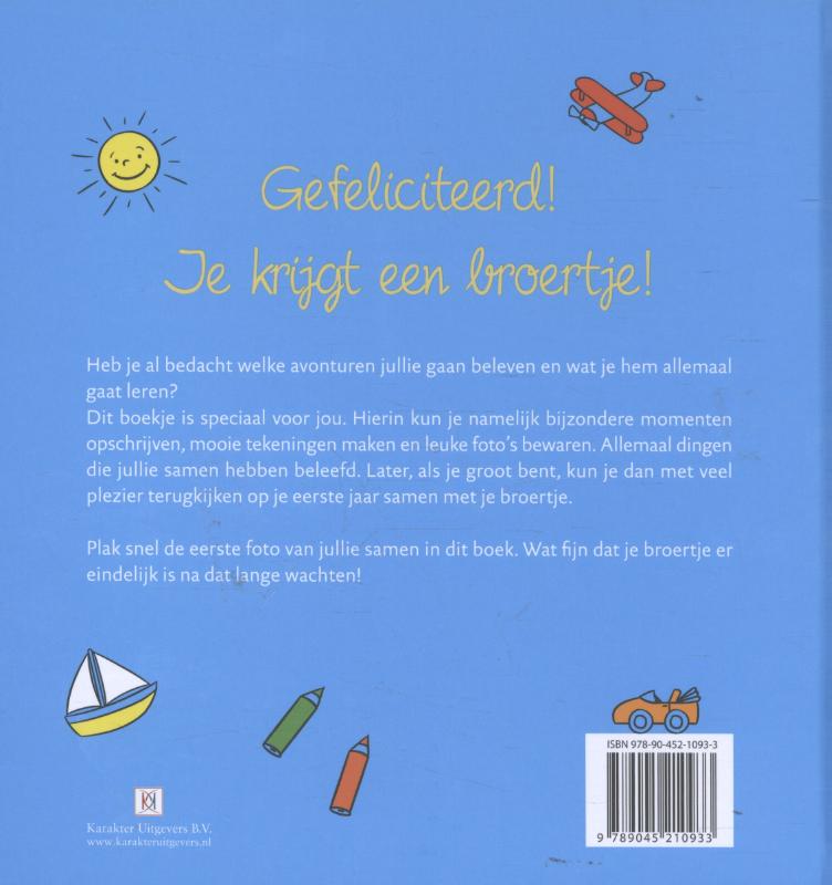 Mijn babybroertje achterkant