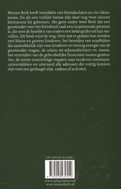 Marjan Berk's oma en opa boek achterkant