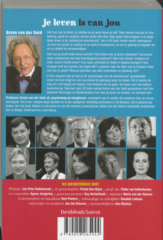 Je leven is van jou achterkant