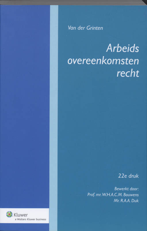 Arbeidsovereenkomstenrecht