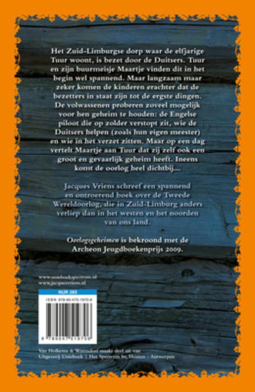 Oorlogsgeheimen achterkant