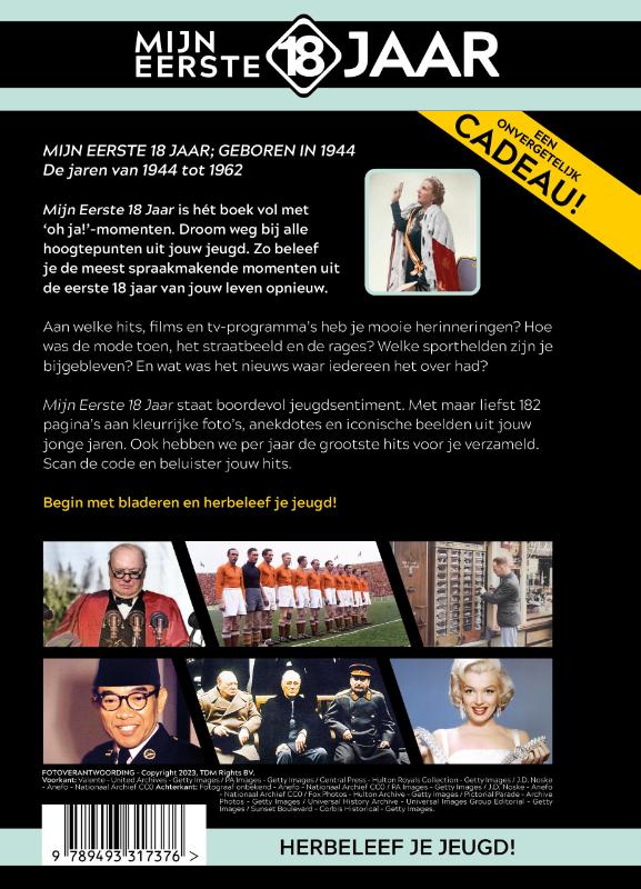Geboren in 1944 / Mijn eerste 18 jaar achterkant