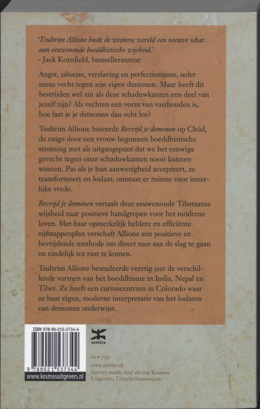 Bevrijd je demonen achterkant