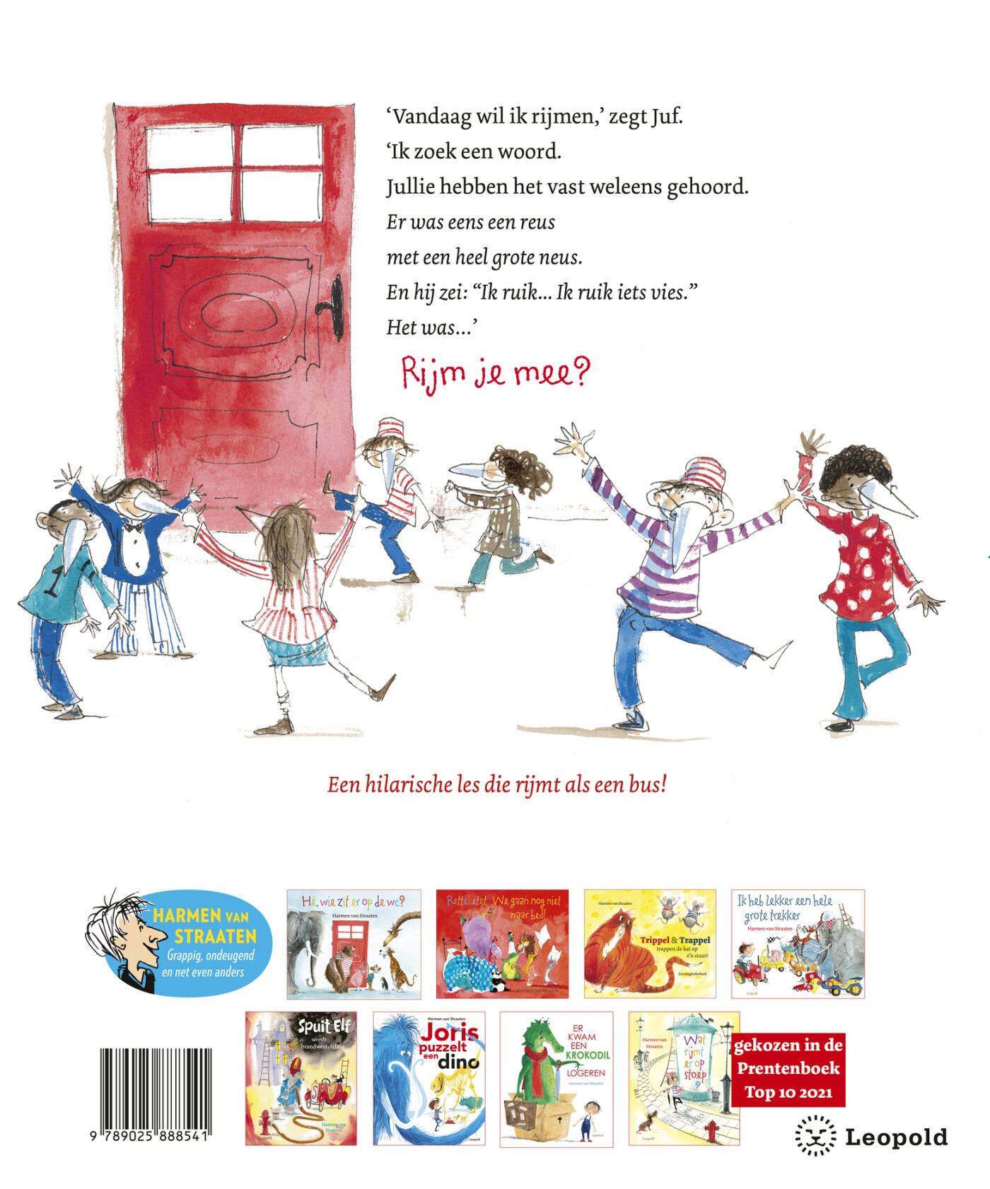 Wat rijmt er op vies? / Grappige en ondeugende rijmprentenboeken achterkant