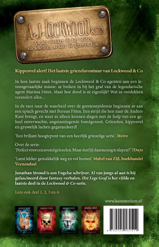 Lockwood & co 5 - Het lege graf achterkant