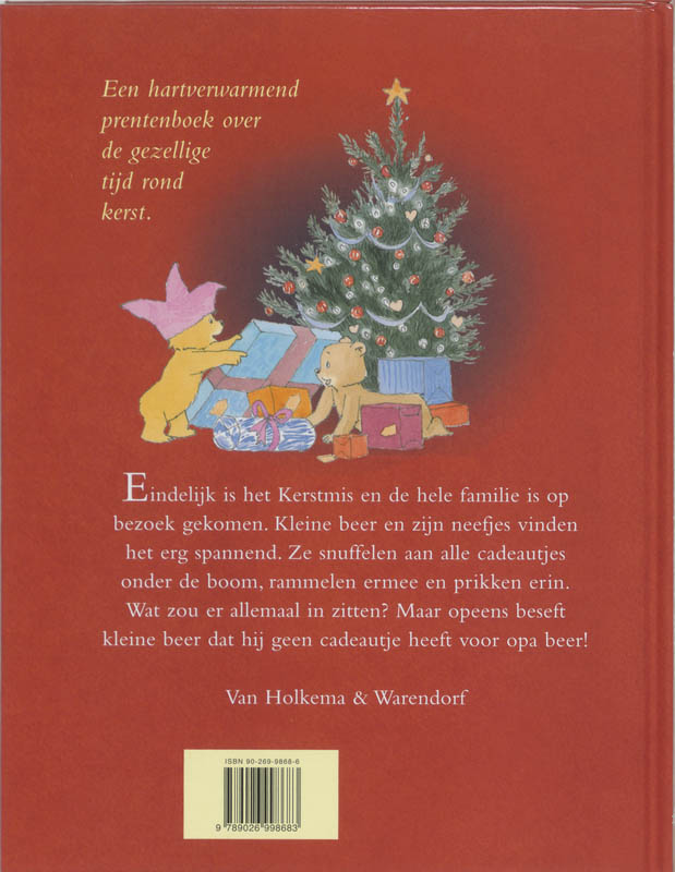 Vrolijk Kerstfeest, Kleine Beer! achterkant
