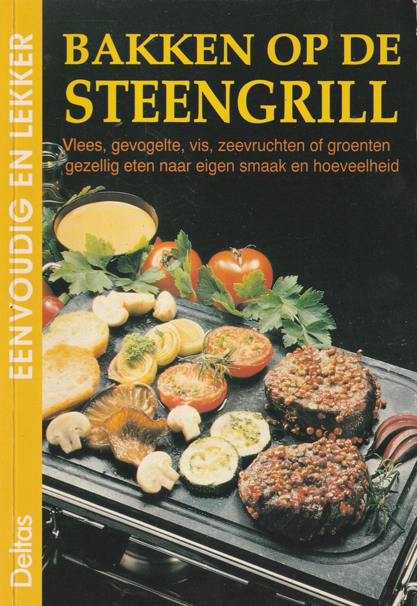Bakken op de steengrill
