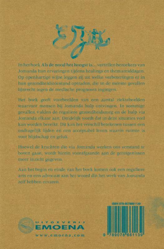 Als De Nood Het Hoogst Is... achterkant