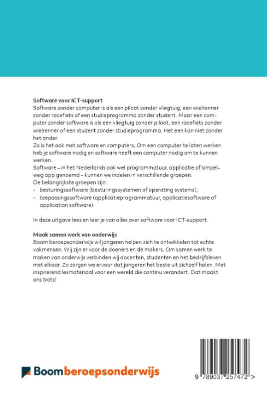 Software voor ICT-support achterkant
