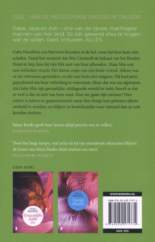 Geheim verlangen / Ademloos / 1 achterkant