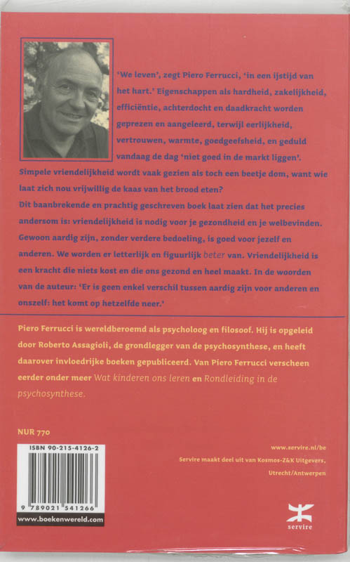 Vriendelijkheid achterkant