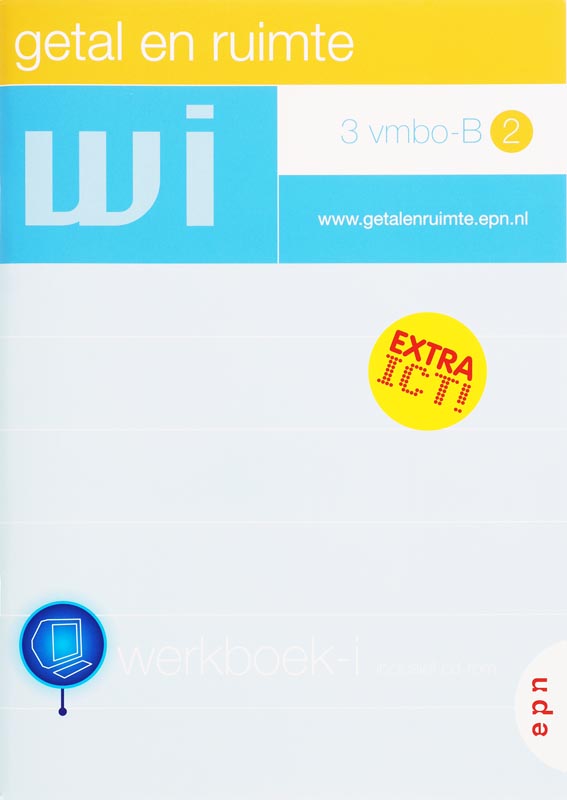 Getal en Ruimte / 3 vmbo-B 2 / deel Werkboek-i + CD-ROM