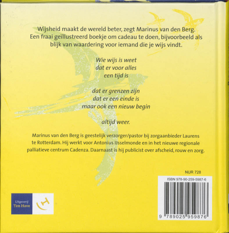 Wijsheid maakt 't verschil achterkant