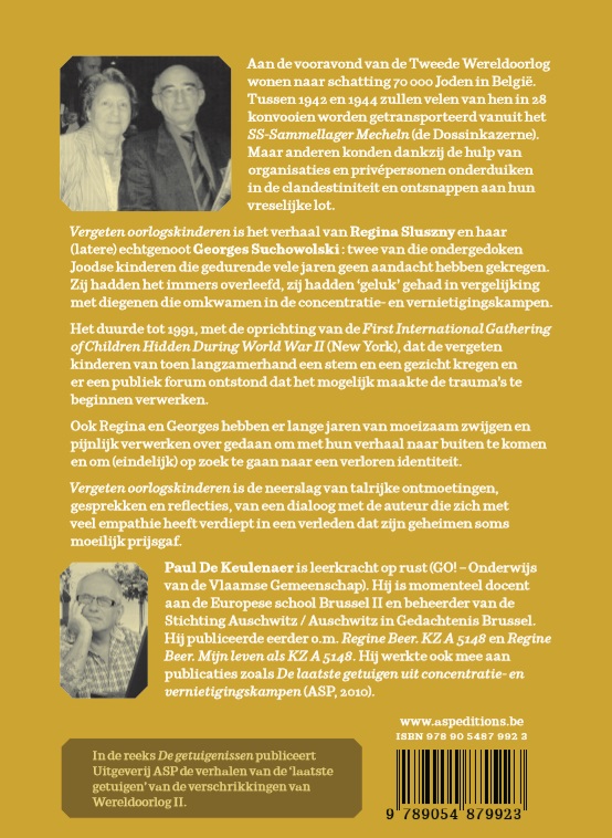 Vergeten oorlogskinderen / De getuigenissen achterkant