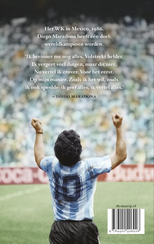 Met de hand van God achterkant