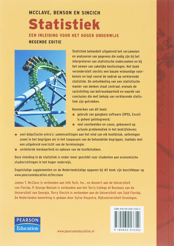 Statistiek achterkant