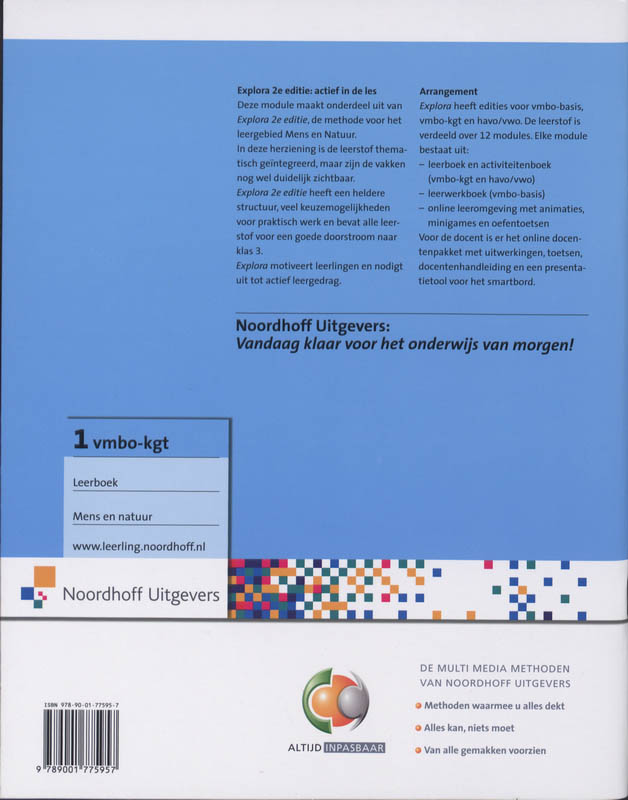 Explora module 1 vmbo-kgt onderzoeken en ontwerpen achterkant