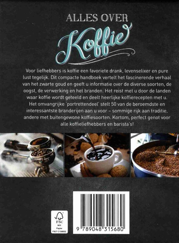 Alles over koffie achterkant