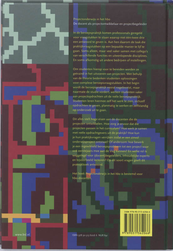 Projectonderwijs in het hbo achterkant