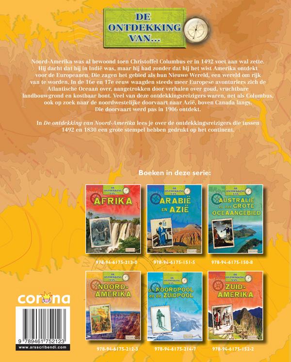 De Ontdekking van...  -   Noord-Amerika achterkant