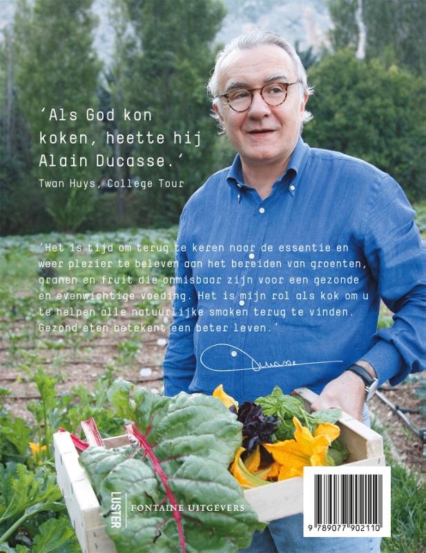 Puur natuur op tafel achterkant