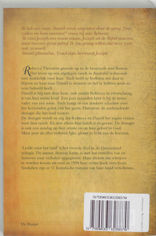 De Queensland Trilogie / 2 Liefde Voor Het Land achterkant
