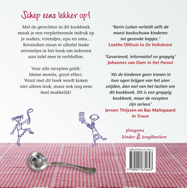 Lekker opscheppen! achterkant