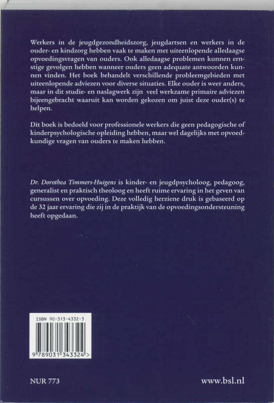 Opvoeden praktisch bekeken achterkant