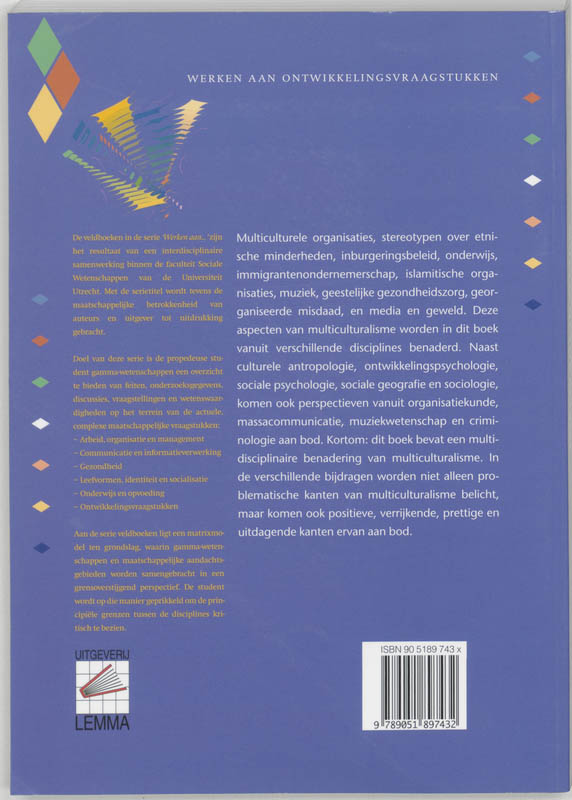 Werken aan ontwikkelingsvraagstukken / Multiculturalisme achterkant