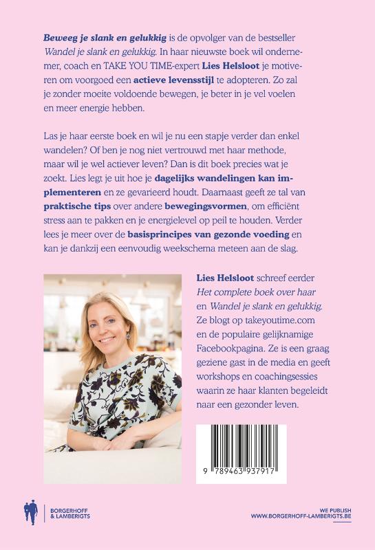 Beweeg je slank en gelukkig achterkant