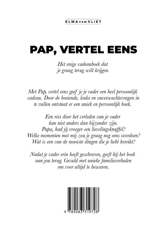 Pap, vertel eens / Vertel eens achterkant