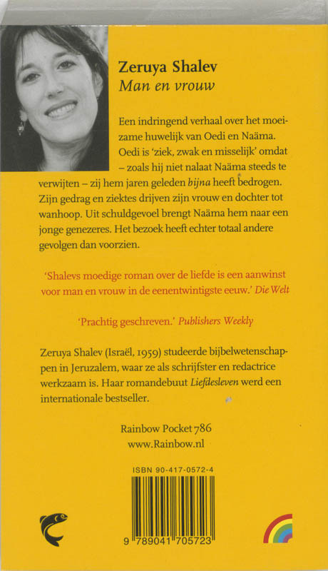 Man en vrouw / Rainbow pocketboeken / 787 achterkant