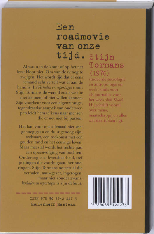 Verhalen En Reportages achterkant