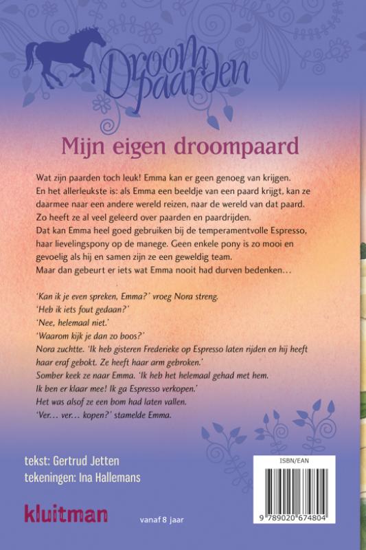 Mijn eigen droompaard / Droompaarden achterkant