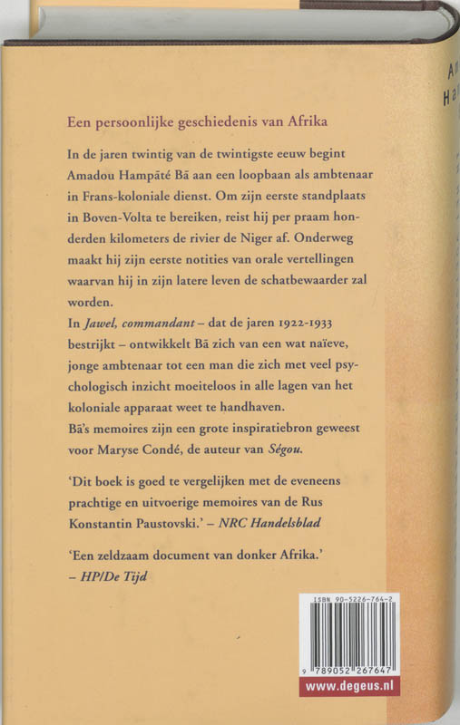 Jawel Commandant achterkant