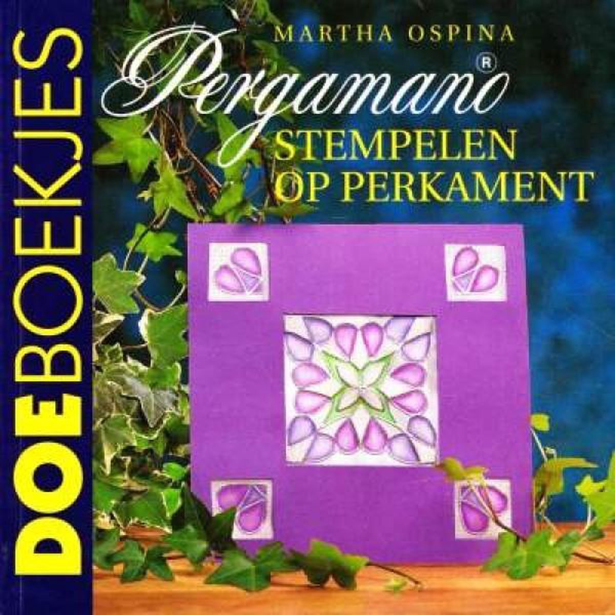 Pergamano stempelen op perkament / Doeboekjes