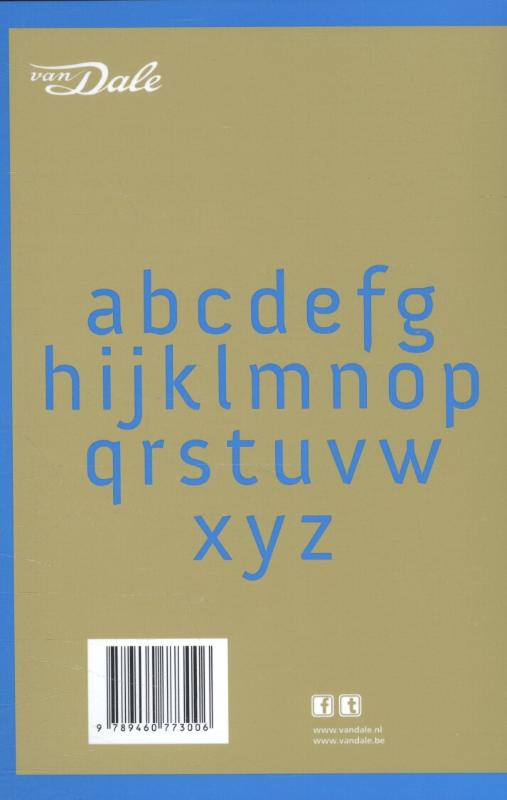 Van Dale pocketwoordenboek Engels-Nederlands / Van Dale achterkant