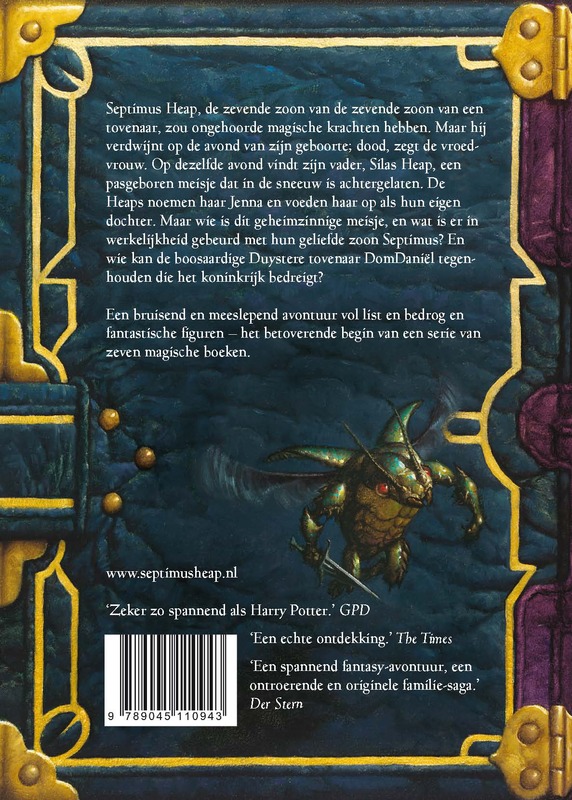 Septimus Heap 1 - Magiek achterkant