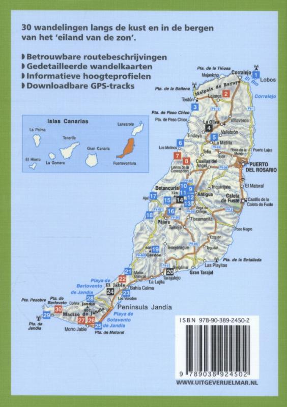 Fuerteventura / Rother Wandelgidsen achterkant
