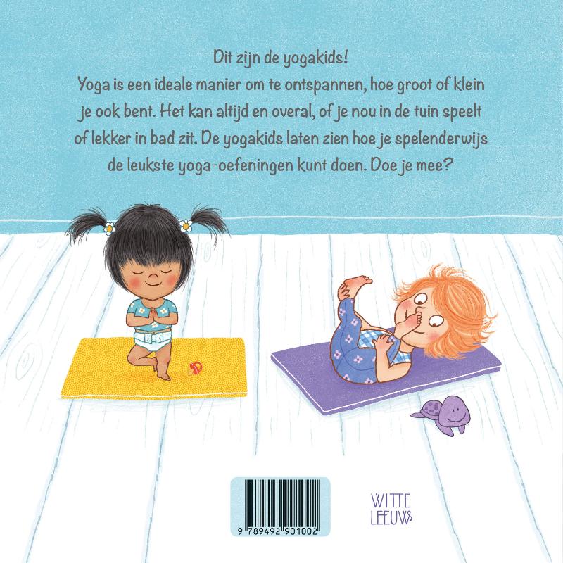 Yoga kids achterkant